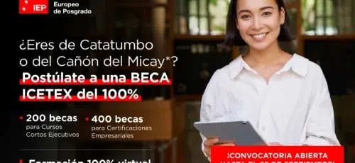 IEP lanza a través de ICETEX 600 becas para formación virtual