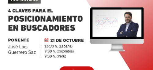 Masterclass: 4 Claves Para el Posicionamiento en Buscadores