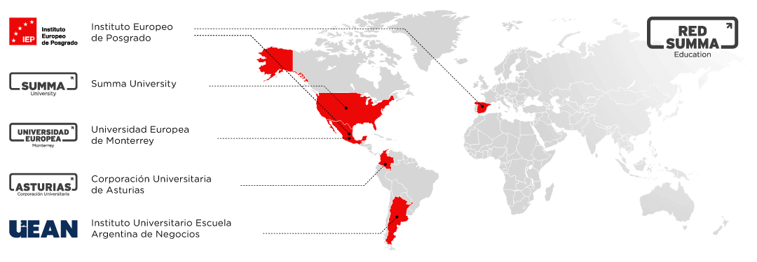 Mapa de Instituciones de la Red SUMMA